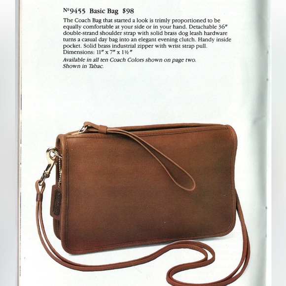 Vintage Coach NYC Era Basic Bag - 9455 - Black - Picture 3 of 7